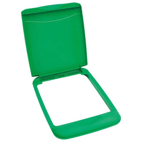 Rev-A-Shelf RV-35-LID-G-1 35 Quart Plastic Trash Can Replacement Lid, Green