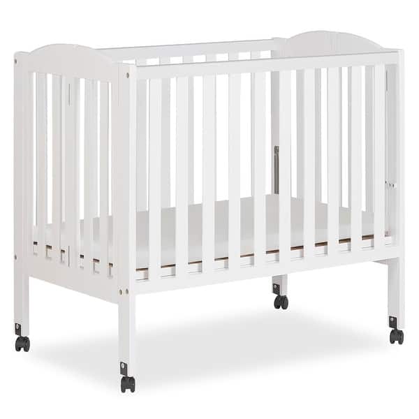 slide 2 of 18, Dream On Me 2 in 1 Folding Portable Crib