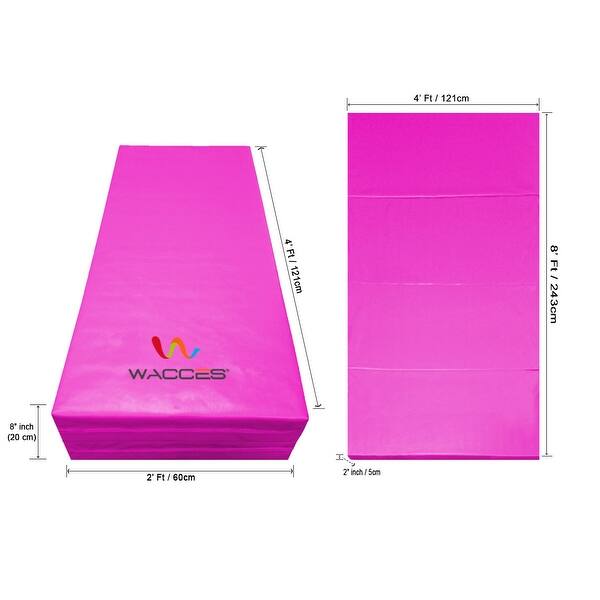 Shop Wacces Pu Leather Gymnastics Tumbling Martial Arts Folding