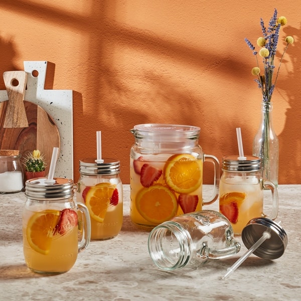 Mason Craft & More 14piece Glass Drinkware Set On Sale Bed Bath