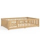 preview thumbnail 129 of 159, Wood Floor Bed with Safety Guardrails and Door