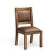 preview thumbnail 1 of 16, Matthias Rustic Wood Dining Chairs (Set of 2) by Furniture of America Rustic Pine