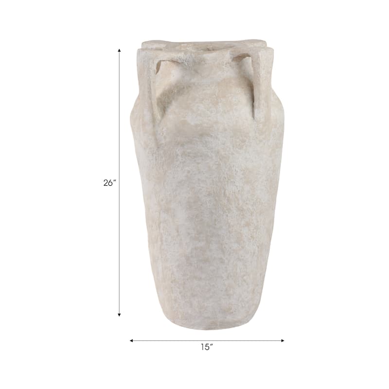 Pottery Decorative Vase Modern Sleek Design Artistic Handcrafted Look