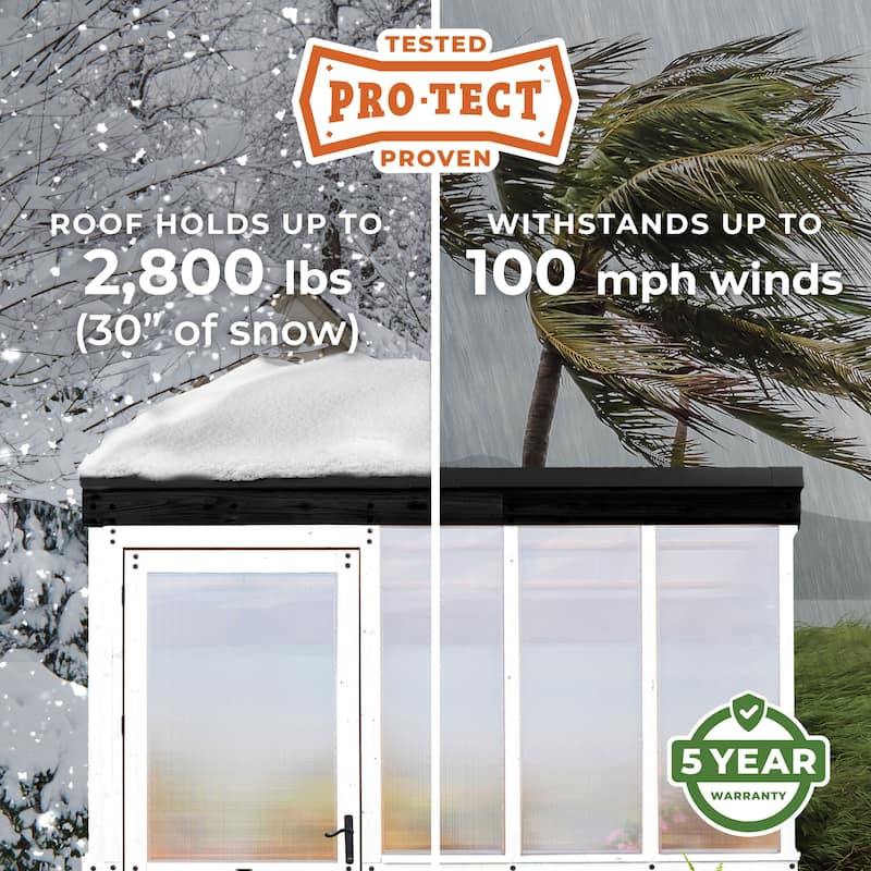 Backyard Discovery 9 x 6 Willow Greenhouse