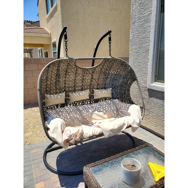 triple cocoon swing chair