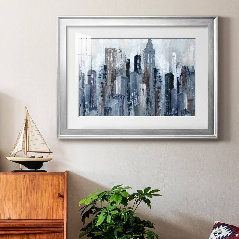 City Mood Premium Framed Print - Ready to Hang