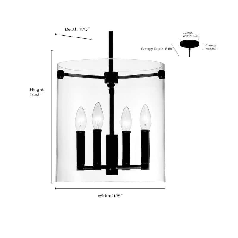 Vissi 4-Light Pendant Light