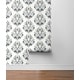 preview thumbnail 8 of 6, NextWall Spring Damask Peel and Stick Wallpaper - 20.5 in. W x 18 ft. L