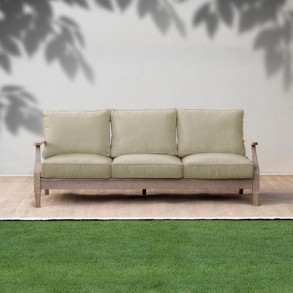 Sorra Home Indoor/Outdoor Deep Seating Sofa Cushion Set