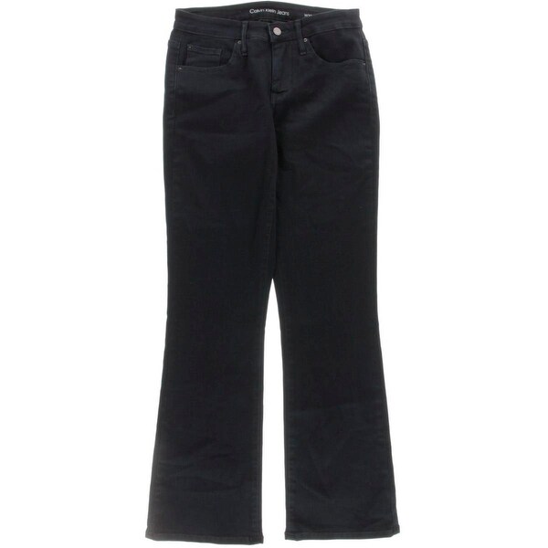 calvin klein curvy bootcut jeans