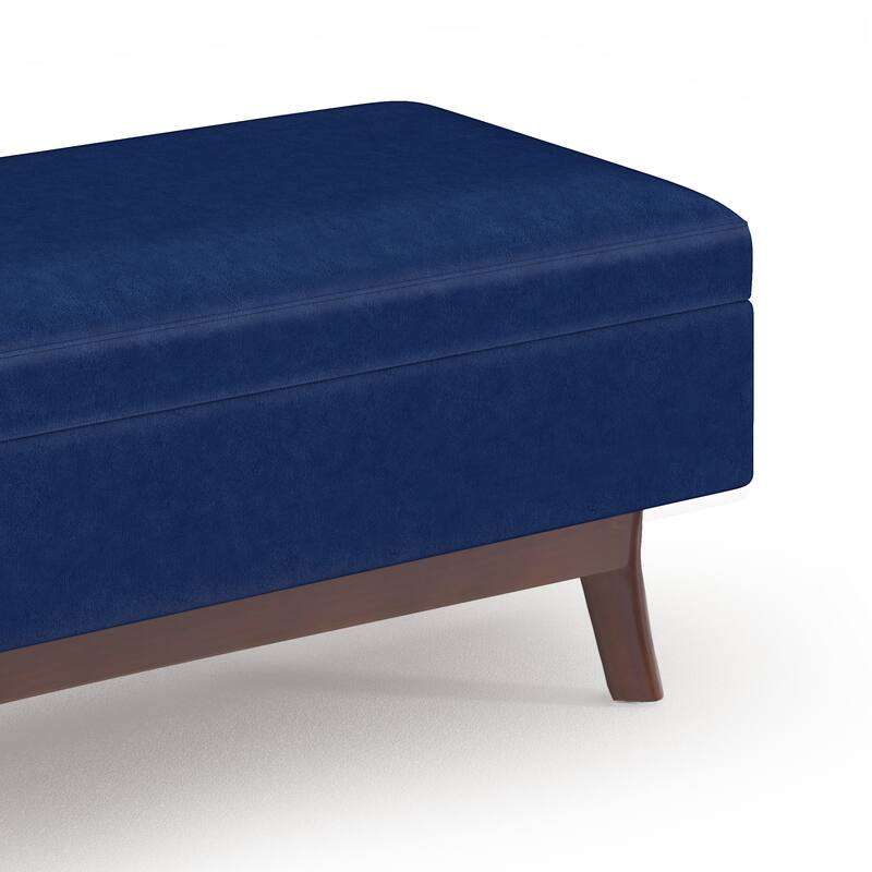 Wyndenhall Ethan Mid-century Modern Rectangular Table Ottoman