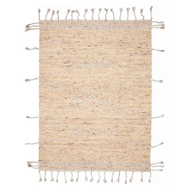 Sienna Beige Rug 5'6" x 7'6" - 5'6 x 7'6 - Beige - 5'6 x 7'6