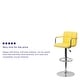preview thumbnail 72 of 103, Quilted Vinyl Adjustable Chrome Bar Stool (Set of 2)
