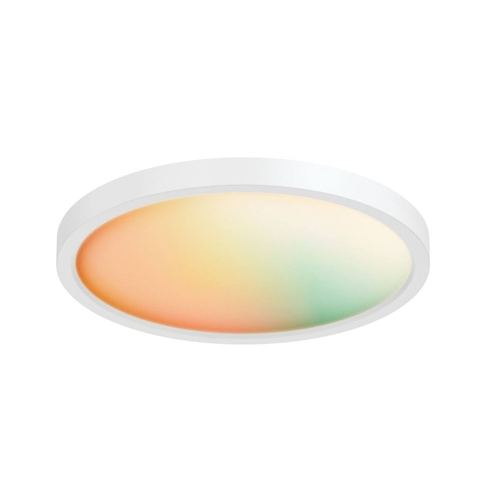 DALS Lighting Smart RGB CCT Flush Mount