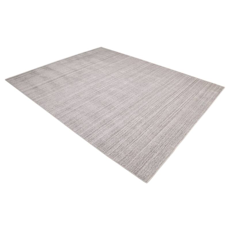 Overton Handmade Modern Contemporary Striped Area Rug