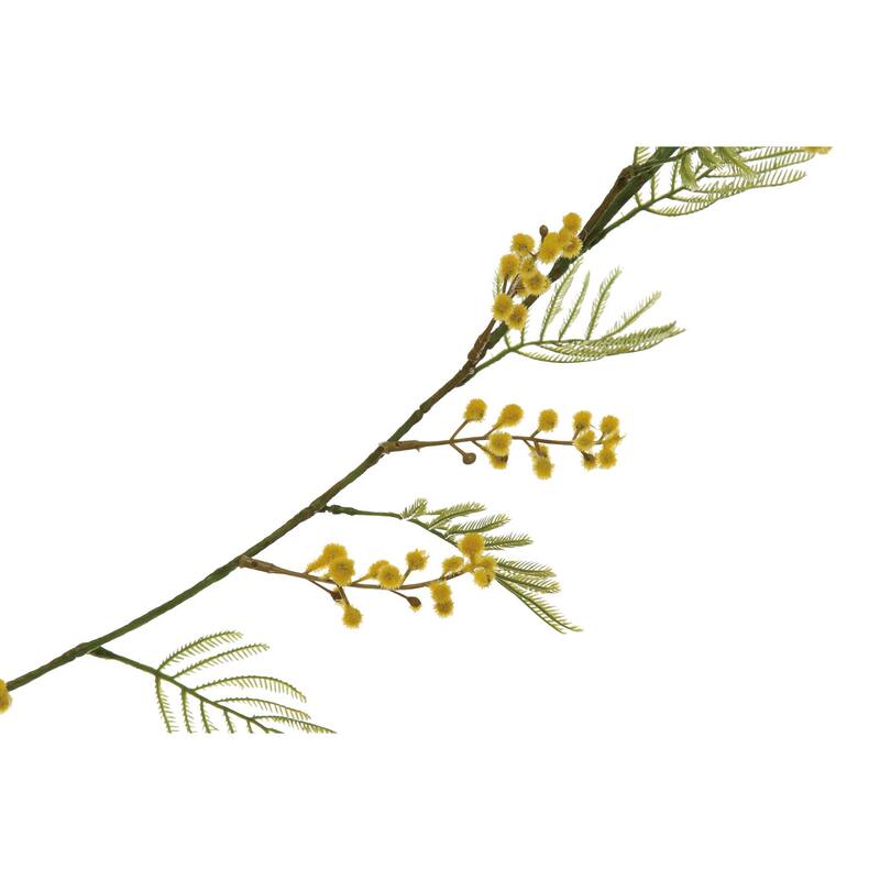 Faux Botanical Garland with Yellow Flowers