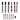 6 Piece Furniture Marker Set (Waterproof)