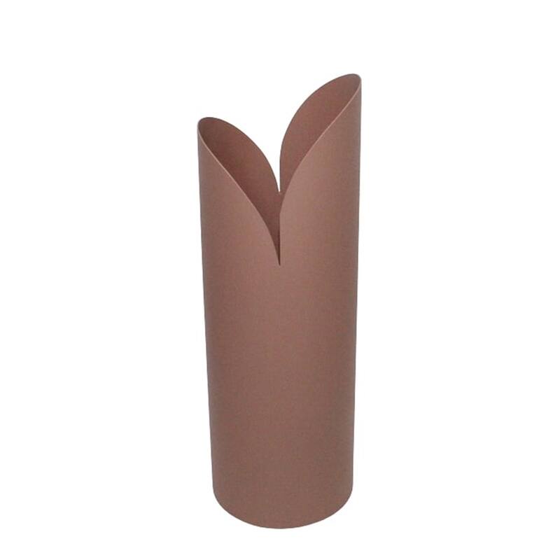 Lg. Pink Iron Vase 15.75"H -ST