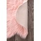 preview thumbnail 23 of 34, Brooklyn Rug Co Faux Flokati Sheepskin Soft and Plush Shag Area Rug