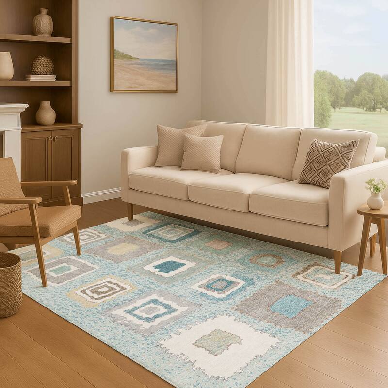 Premium Washable Super Soft Global Diamonds Mayfield Rug