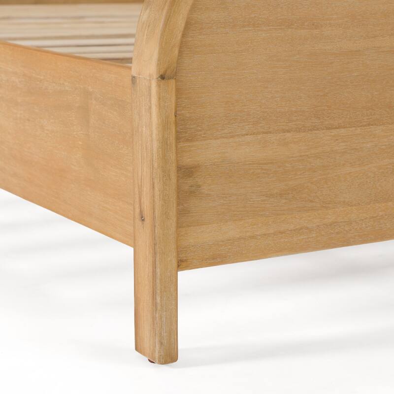 Modrest Dresden Modern Natural Acacia Bed