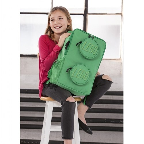 green lego backpack