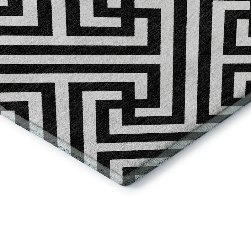 Premium Washable Super Soft Modern Geo Mayfield Rug