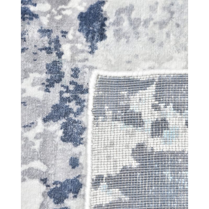 Overton Handmade Modern Contemporary Abstract Area Rug