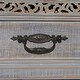 preview thumbnail 23 of 23, Gray Wood Intricately Carved Vintage Cabinet