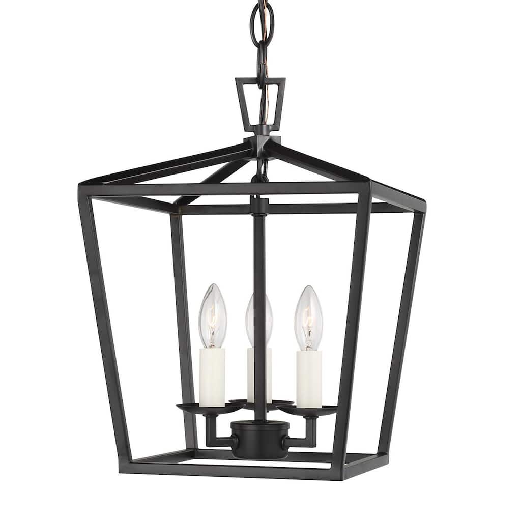 Bellevue Moselle 3 Light 10" Wide Taper Candle Mini Pendant