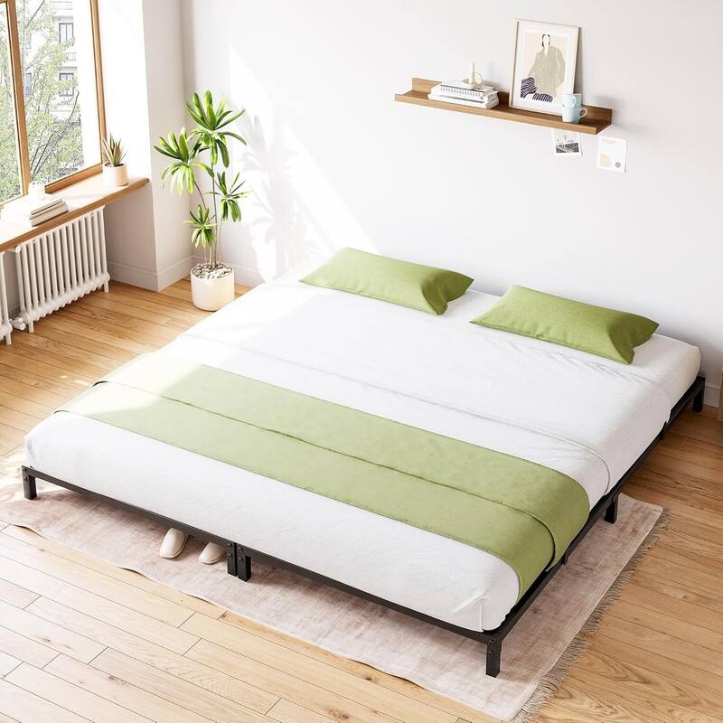 Simple and easy to install iron bed frame