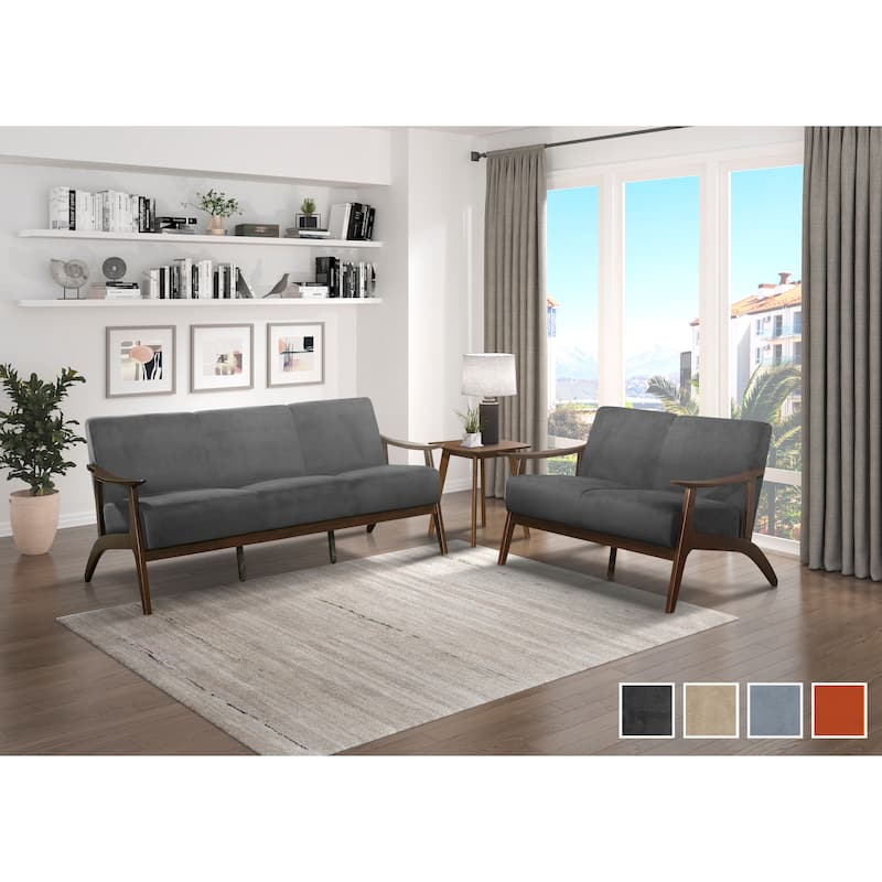 Parlier 2-Piece Velvet Sofa Set