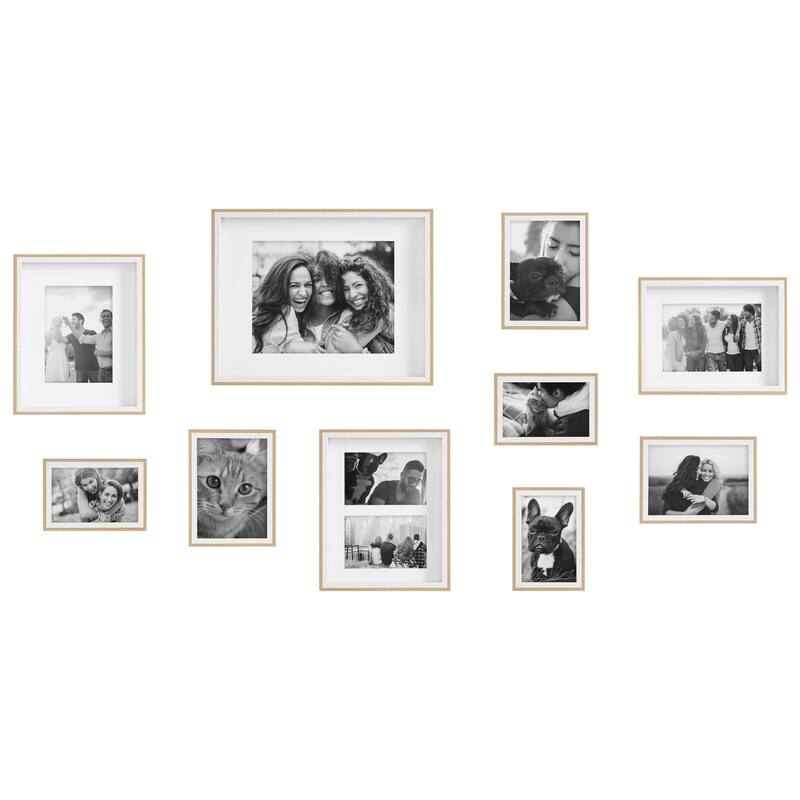 Kate and Laurel Gibson Wall Photo Frame Set