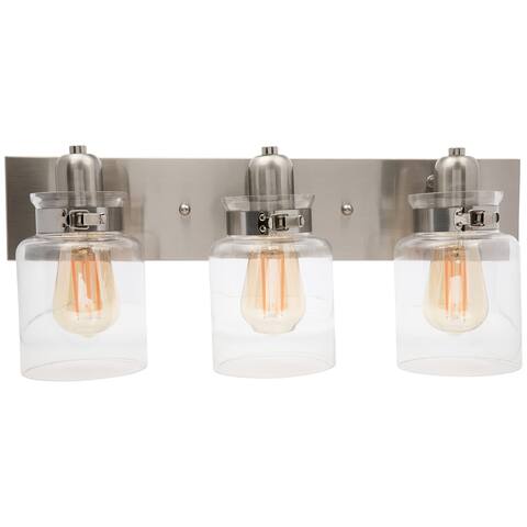 Bathroom Vanity Light Fixture - Bath Interior Lighting (Brushed Nickel, 3 - Lights) - Nickel