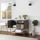 preview thumbnail 4 of 143, Altair Wildy Bathroom Vanity with White Composite Stone Top without Mirror