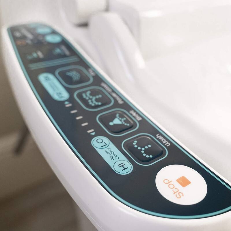 BidetMate 2000 Smart Toilet Seat Unlimited Heated Water, Seat, Dryer
