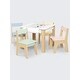 preview thumbnail 2 of 3, Table and 4 Chair Set with Paper Roll Holder - Greenguard Gold Certified