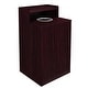 preview thumbnail 2 of 34, Commercial Grade Wooden Tray Top Trash Enclosure with Drop Hole