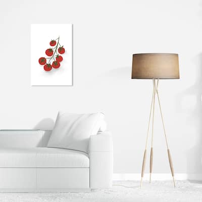 Wynwood Studio Canvas Food and Cuisine Tomatoes Red and Modern & Contemporary Wall Art Canvas Print