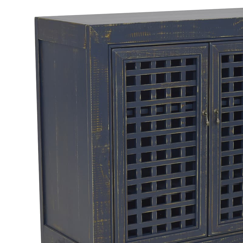 Steve Silver Raissa Distressed Finish Two-door Accent Cabinet
