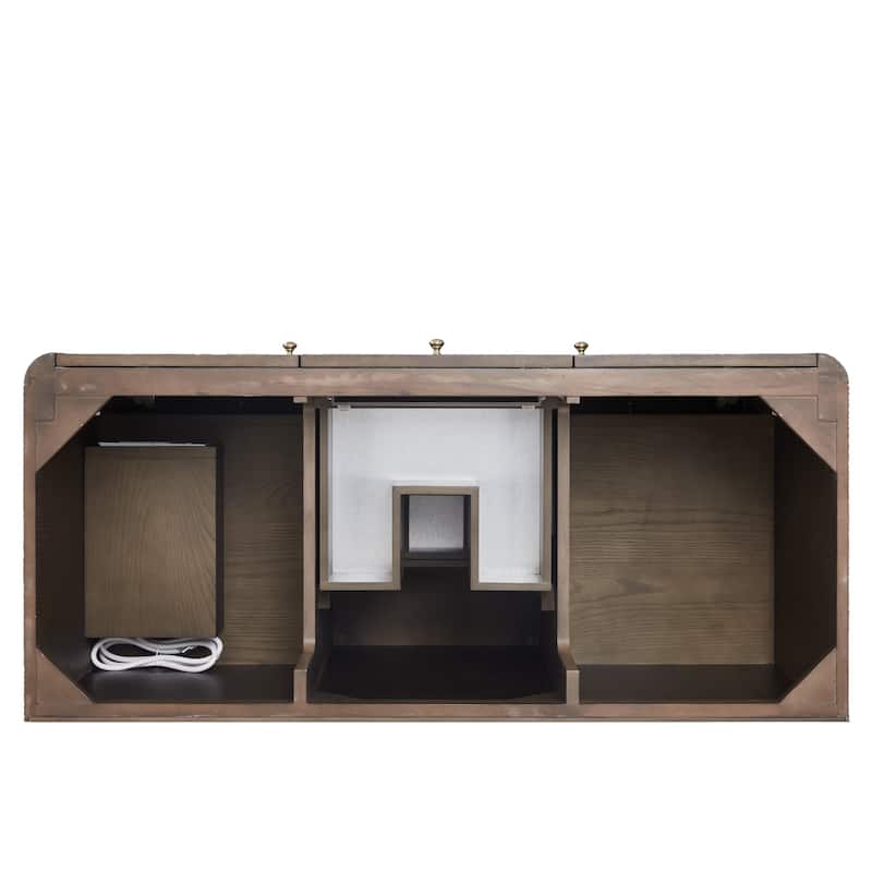 Gracyn 48" Single Vanity, Sable, w/FreePower Wireless Charger