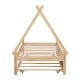 preview thumbnail 13 of 11, Twin size Tent Floor Bed, Teepee Bed, with Trundle