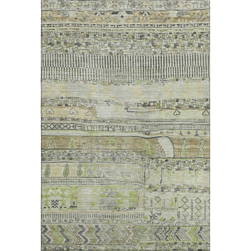 Premium Washable Super Soft Modern Global Mayfield Rug
