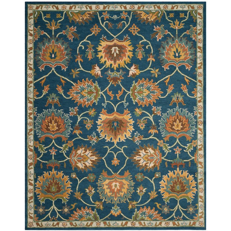 SAFAVIEH Handmade Heritage Boat Traditional Oriental Wool Rug