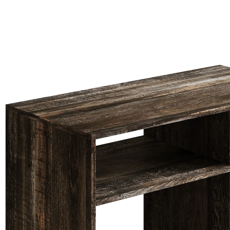 CraftPorch Classic Writing Table with Shelf Cabinet