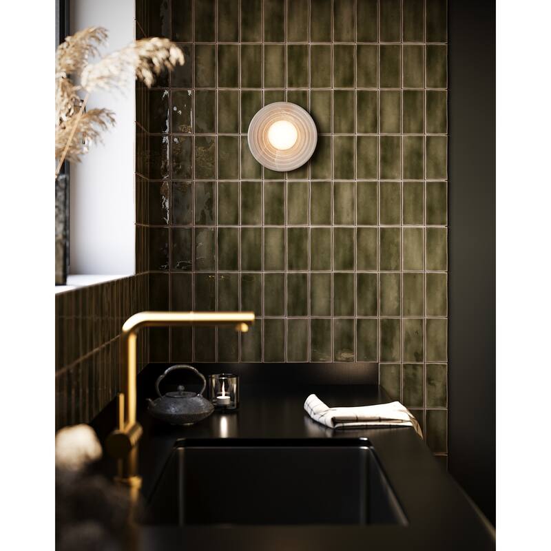 Alora Lighting WV346006 Dahlia 6" Tall LED Bathroom Sconce