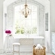preview thumbnail 7 of 12, Modern Gold 3-Light Candle Chandelier Foyer Pendant Lights for Kitchen Island