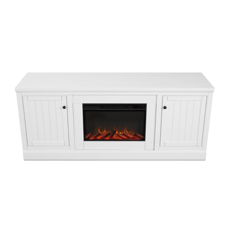 Bernadette Slim Electric Fireplace TV Stand by Real Flame