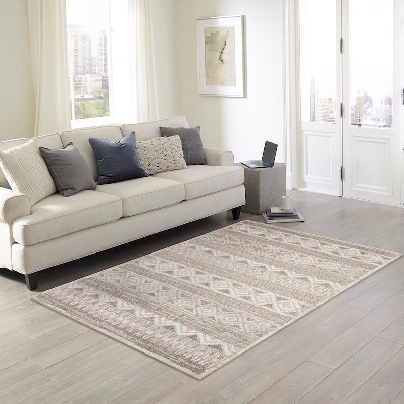 Liora Manne Napoli Diamond Stripe Indoor Rug