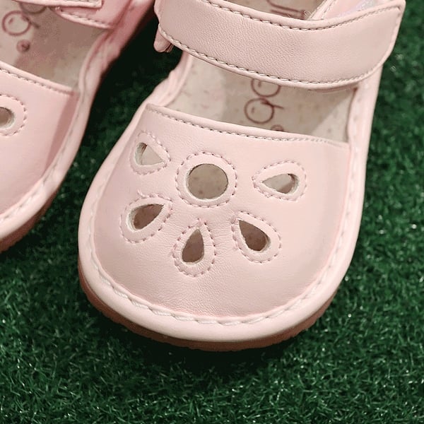 Toddler//Little Kid 6 M US Toddler, Blue Bumud Toddler Little Girls Footwear Cutout Shoes T-Strap Flats Mary Jane